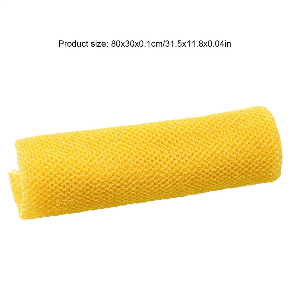 African Mesh Sponge Exfoliating Sponge Back Cleaning Brush Suitable for Neutral To Sensitive Skin Bathroom Accessories 10 colors