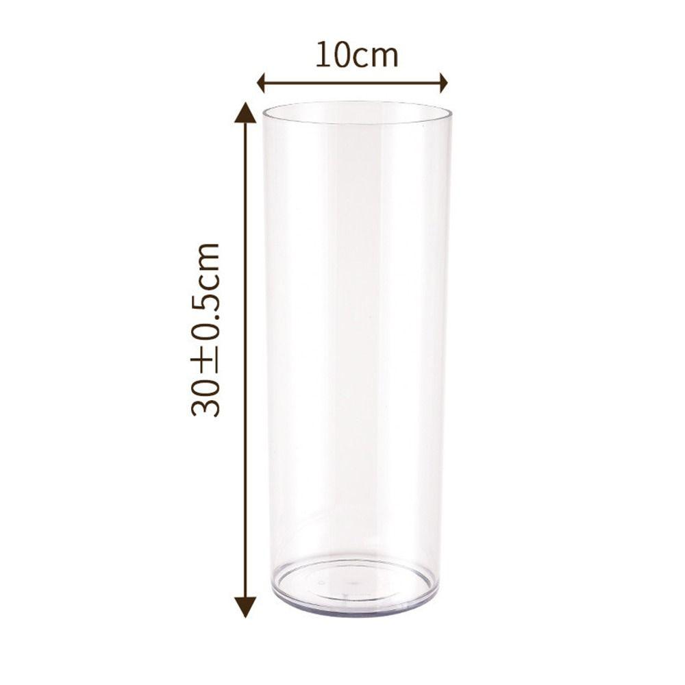 Modern Flower Bucket Acrylic Flower Wake Up Vase New Deep Water Flower Pot Living Room