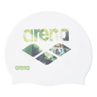 Arena Swim One Size Fits for Swimming Practice and AS5FSC21U Cap, Unisex, Silicone, Most, Stretchy, Training,