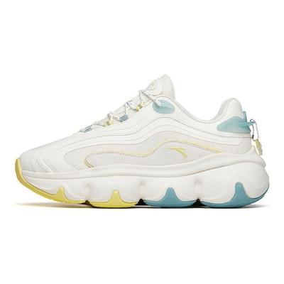 Lifestyle Series Thick Sole Versatile Shock Absorbing Non-Slip Wear-Resistant Low-Top Dad Shoes Women Sneaker White Yellow Blue 122148895R-3