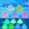 Colorful Glowing Mini Octopus Resin Decoration For Aquarium And Terrariums