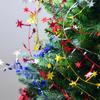 New Year Xmas Christmas Tree Christmas Decoration Rattan Garland Hanging Ornaments Star Pine Tinsel
