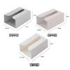 LIEI Bathroom Plastic Tissue Box