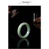 Natuurlijke jadeiet a-kwaliteit boon jade ring, set ringen voor koppels voor mannen en vrouwen, jade vingerring sieraden