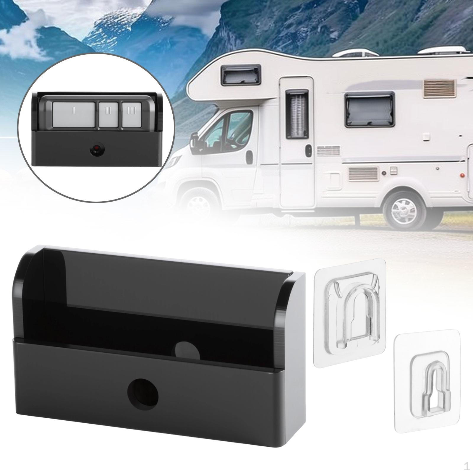 

Acrylic Garage Door Opener Remote Control Organizer, Space Saving, Ideal for Apartments, Hotels, And чорний