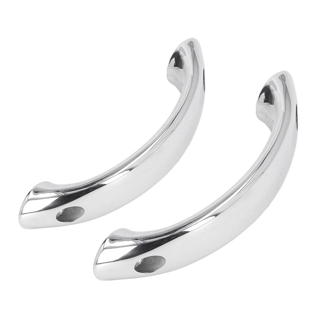 2 Stück Boots Haltegriff Marine Handlauf 165mm 316 Edelstahl Haltestange für Yacht Schiff