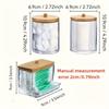 2/3/4Pcs Dust-proof Qtips Storage Holder Set Save Space Apothecary Container Jar  Cotton Pad