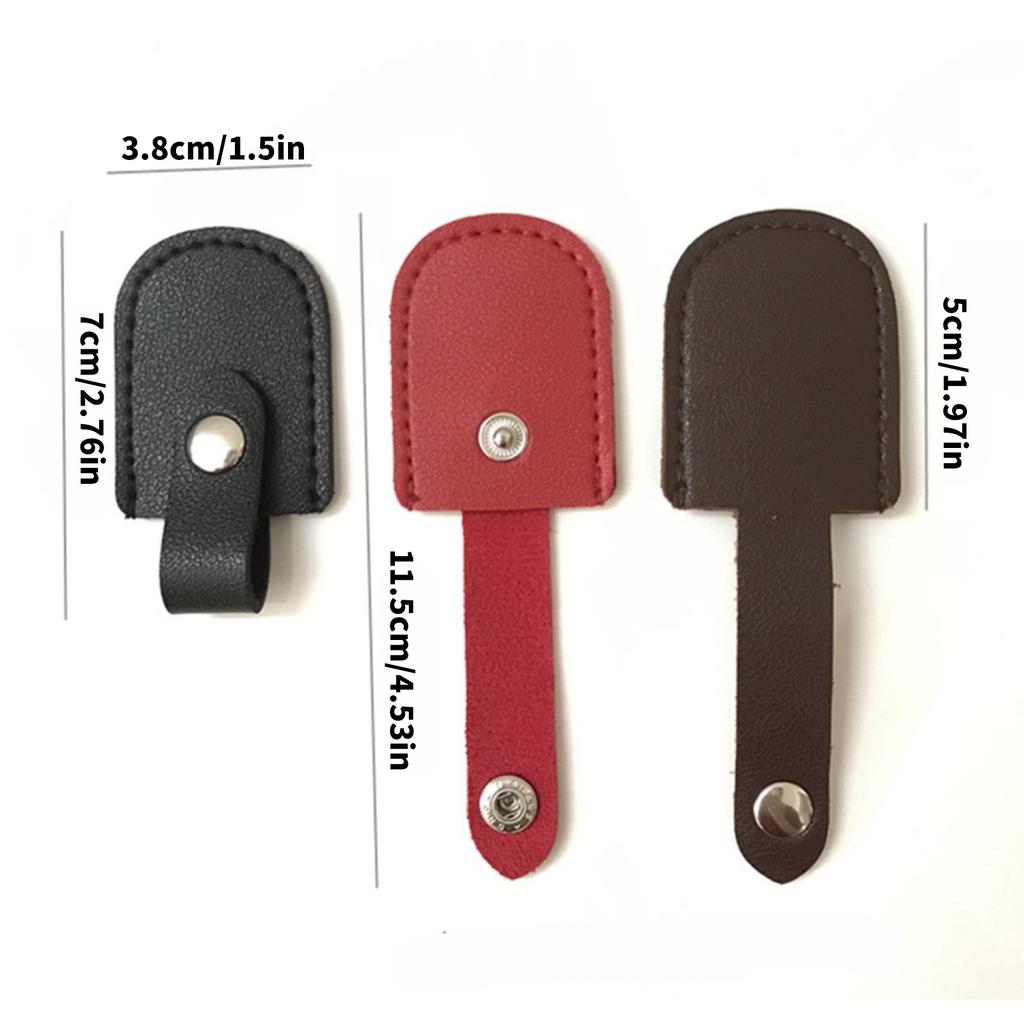 Convenient Scissor Pouches Leather Cover Flexible Scissor Sheath Scissor Accessaries Suitable for Various Scissor