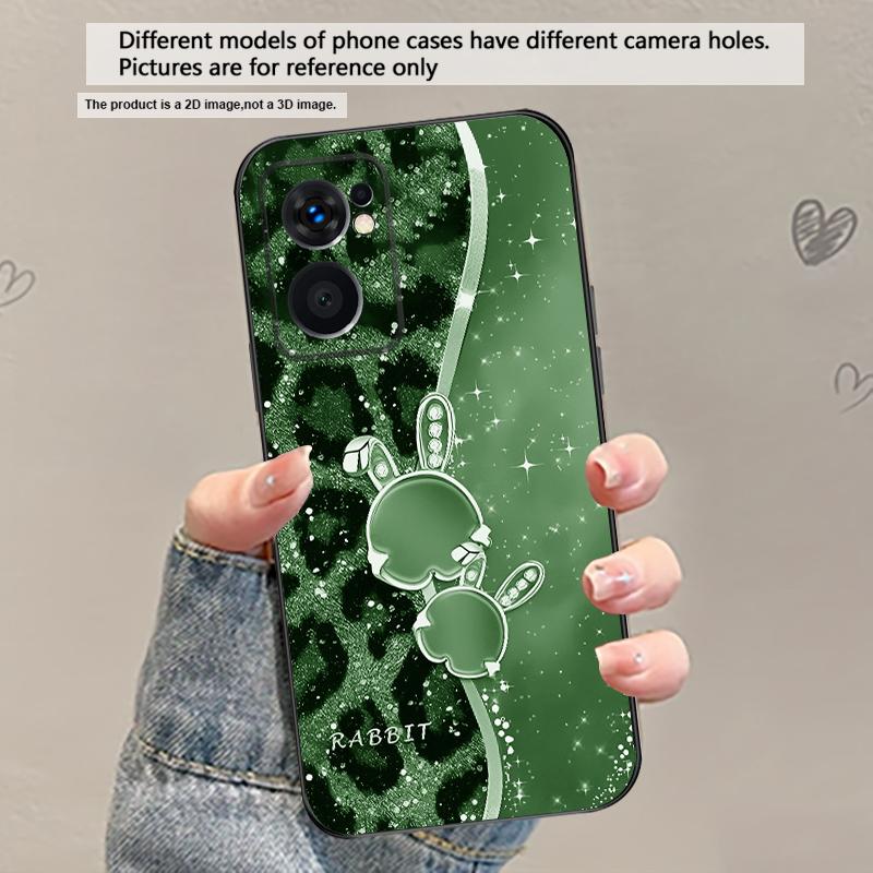 

Леопардовий кролик синій Для OnePlus 8 9 11 12 13 10 Pro 9RT 8T 12R Ace 3 5 2V Nord CE 2 4 Lite N20 SE 30 200 М який TPU чохол для телефону OnePlus 8T