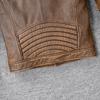 Vintage Yellow Brown Genuine Leather Jacket Men Natural Cow Leather Jackets Slim Fit Man Coat Autumn Clothing