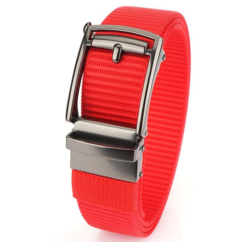 

Toothless Adjustment Automatic Buckle Outdoor Waist Belt Canvas High-quality Quick-drying Nylon Pants 120cm