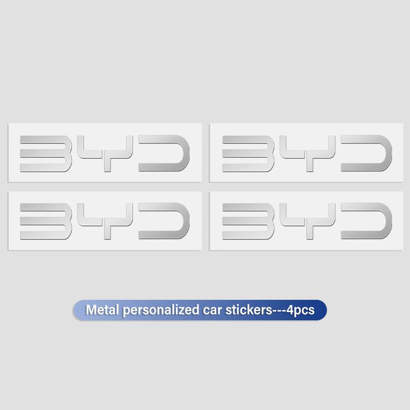 

3D Metal Car Interior Dekoration Stickers Badges Auto Styling For BYD Tang MAX DMI Qin EV600 Han EV Yuan Song PLUS Pro