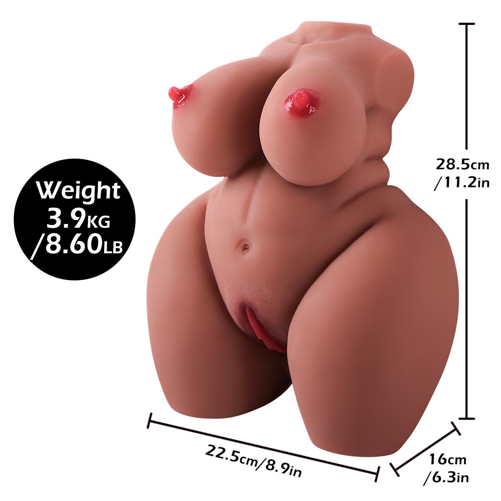 Men's Sex Doll Masturbator Inverted Model Big Breast Fat Ass Sexy Real Skin Feel Soft Sex Toy