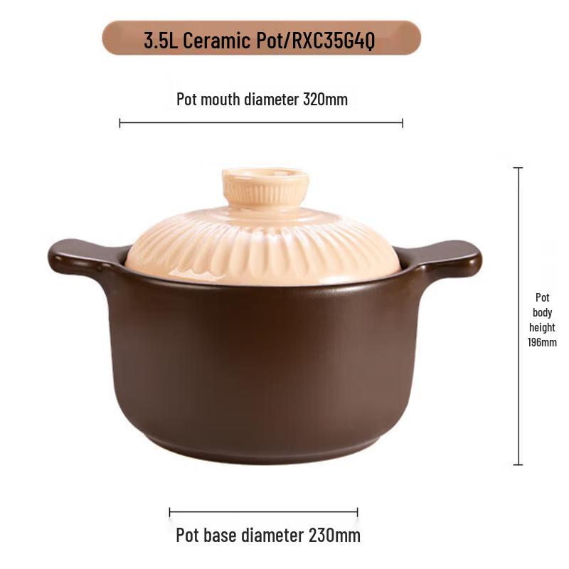 ASD Beloved II 3.5L Ceramic Stew Pot
