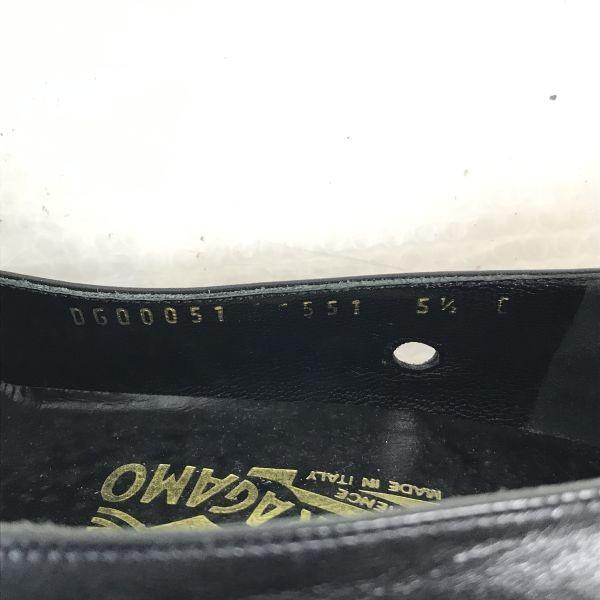 Salvatore Ferragamo Pointed Toe Pumps Size 5.5C 22.0 Black High Heel Shoes Pumps(USED)