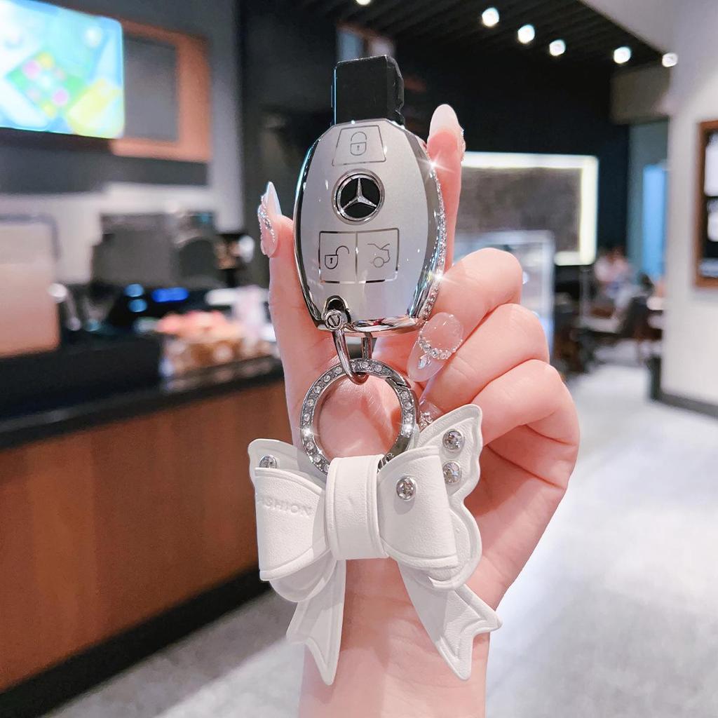 Prémiový kryt na klíčenku pro Mercedes C200L, GLC260, GLA200, GLK300, GLE320, V260