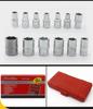 46-Piece Household Repair Tool Set with 1/4 Ratchet, Sockets, Screwdrivers, Hex Key.