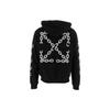 OFF WHITE Chain Arrow Slim Zip Hoodie OMBE013F22FLE0061001