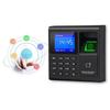 1 Unit Black Plastic Fingerprint Attendance Access Control System - All-in-One U Support