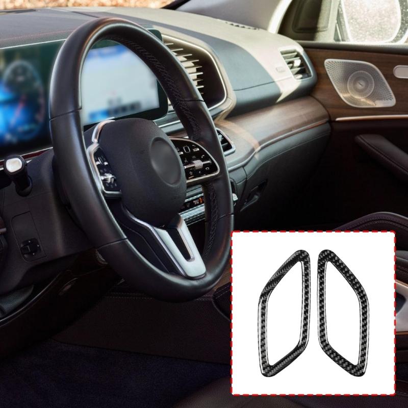 Accuracy Air Vent Cover Trim ABS Component Adhesive Backed Vent Trim Air Vent Protector Suitable for GLA /CLA/A