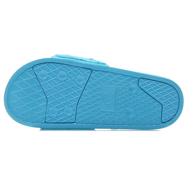 Sandales Sliders Mode Disney X Li Ning Semelle en Caoutchouc Chaussures Femme Bleu ABTR008-2