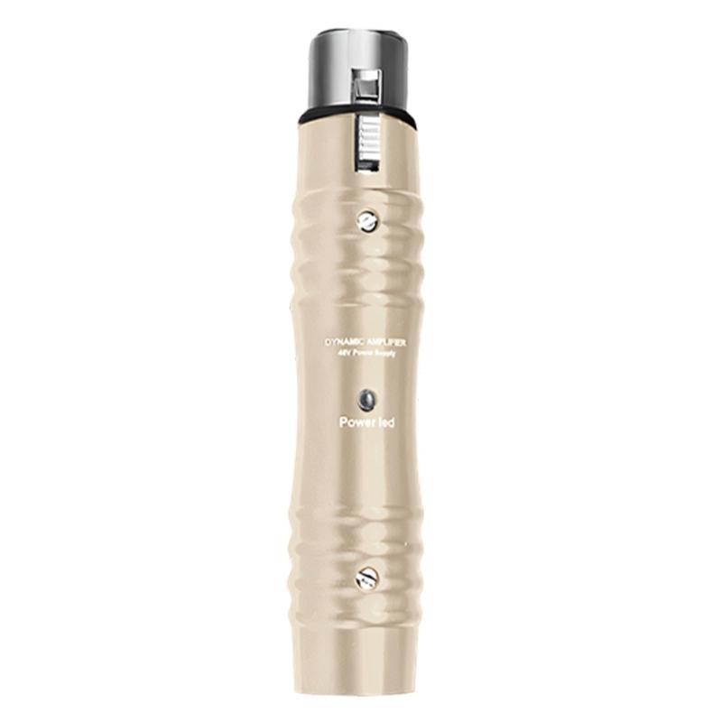 Durability Metal Handheld Microphone Preamplifier 48V Amplifier Ideal For Stage Performances And Public Speaking