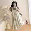 2026 Chic Faux Two-Piece Loose Casual Slimming Maternity Dress
