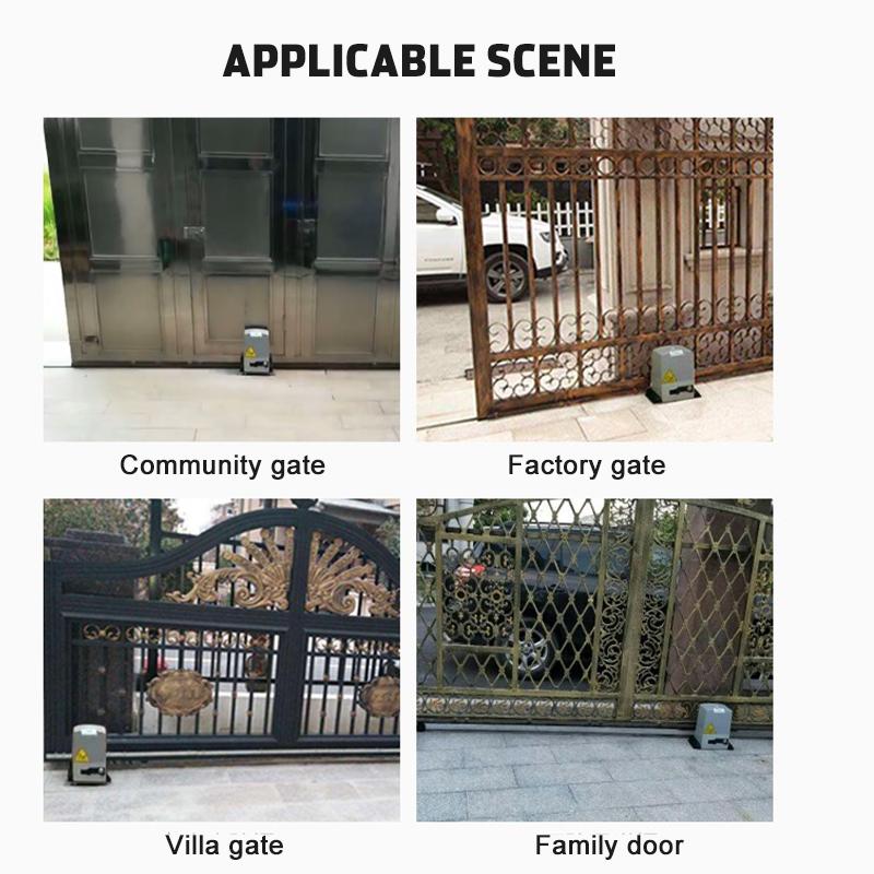 Heavy Duty Automatic Electric Sliding Gate Motor Opener Remote Control Sliding Door Machine Access Control 2000kg 1200W 220V