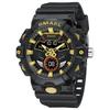 Men Sport Watches  Original Wristwatches Dropshipping Brand 50M Waterproof Clock 8085 Alarm Young Yellow New Quartz Watch