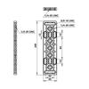 HDRIG Multi-Functional Cheese Plate with 1/4" & 3/8" ARRI Holes (#3828)