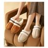 Indoor Cotton Slippers for Women In Winter, Thick Soled Woolen Shoes for Women To Wear Outside, Warm Plush Cotton Slippers for Women In Winter