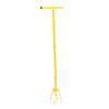 Zappetta Manuale a Torsione in Ferro Portatile con Manico Lungo Zappetta da Giardino Artiglio Coltivatore per Aerazione Assorbimento d'Acqua