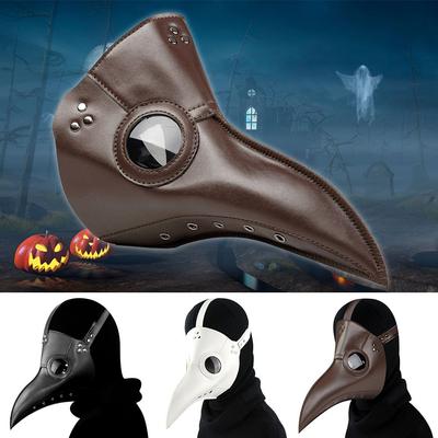 Party Latex Punk Masquerade Props Steampunk Plague Doctor Mask Bird Mask Cosplay Masks Halloween