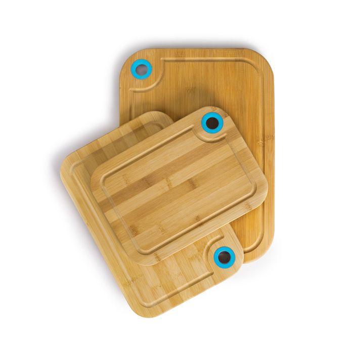 Cutting Board - Ibili - 743033 - Bamboo - 33 X 23 Cm - Reversible - Resistant