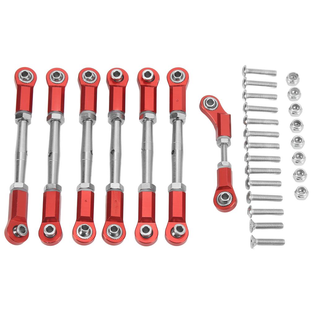 RC Pull Rod Aluminum Alloy Pull Rod for   for Rustler for Slash 4 Wheel Drive 1Celsius10 RC Car