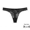 European American Sexy Lace Thong: Seamless, Skin-friendly, See-through T-Pants with Bow