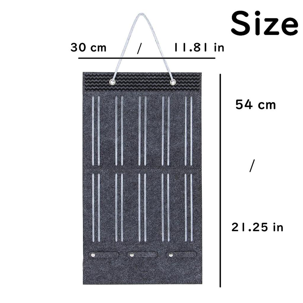 Hair Bows Organizer Large Capacity Headband Holder Wall Hanging Hair Clip Storage Hanger Space Saving Hair Girls Wall Decor