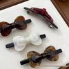 High-End Versatile Girly Bow Acetate Hair Clip for Half-Up Hairstyles