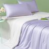 Summer Ice Silk Quilted 4-Piece Set: Lightweight, Machine Washable for Single & Double Beds