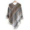 Neck Wrap Ethnic Style Knitted Shawl Bohemia Autumn and Winter Tassel Cape  Tourism