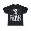 T Shirt Unisex Adult Retro Style Skateboarding Tee Zombie Skeleton Grunge Metal