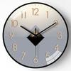 8 Inch Wall Clock Large Vintage Round Decoration Home Bedroom Retro Time Kitchen Nordic Wall Clock Non-Ticking  Clock