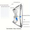5.5inch Mini Archery Bow Set Left and Right Universal Mini Bow Metal Material Outdoor Shooting Practice Archery Entertainment Fun