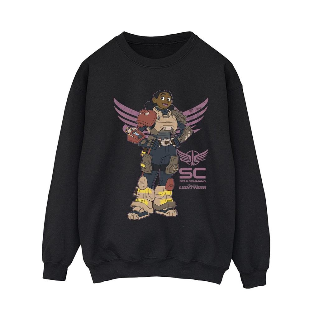 Disney Womens/Ladies Lightyear Izzy Star Command Sweatshirt