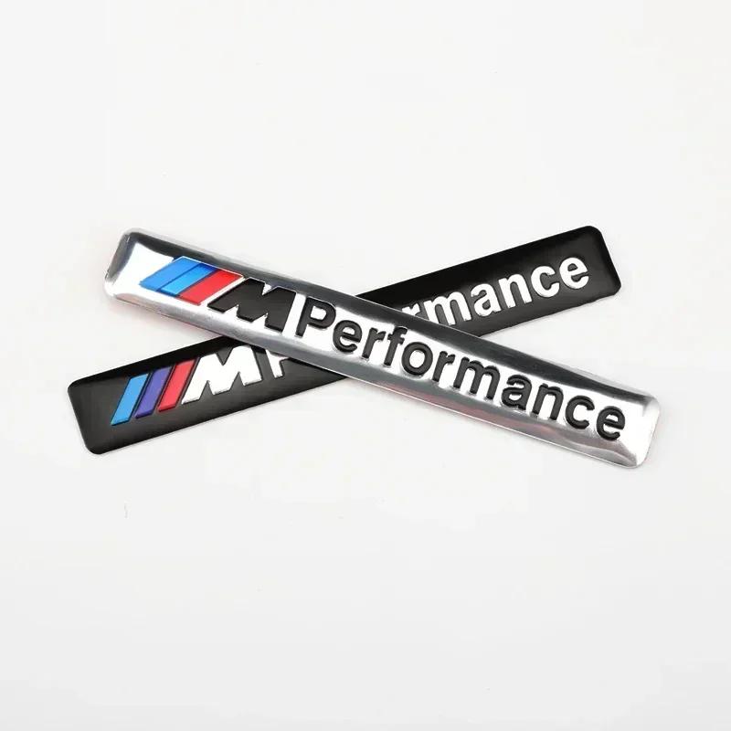 2025 Hot 1PCS M Power Performance Sticker Decal Car Decal Logo Badge For BMW M 1 3 4 5 6 7 M3 M5 M6 X1 X3 Car Emblem Car Accesso