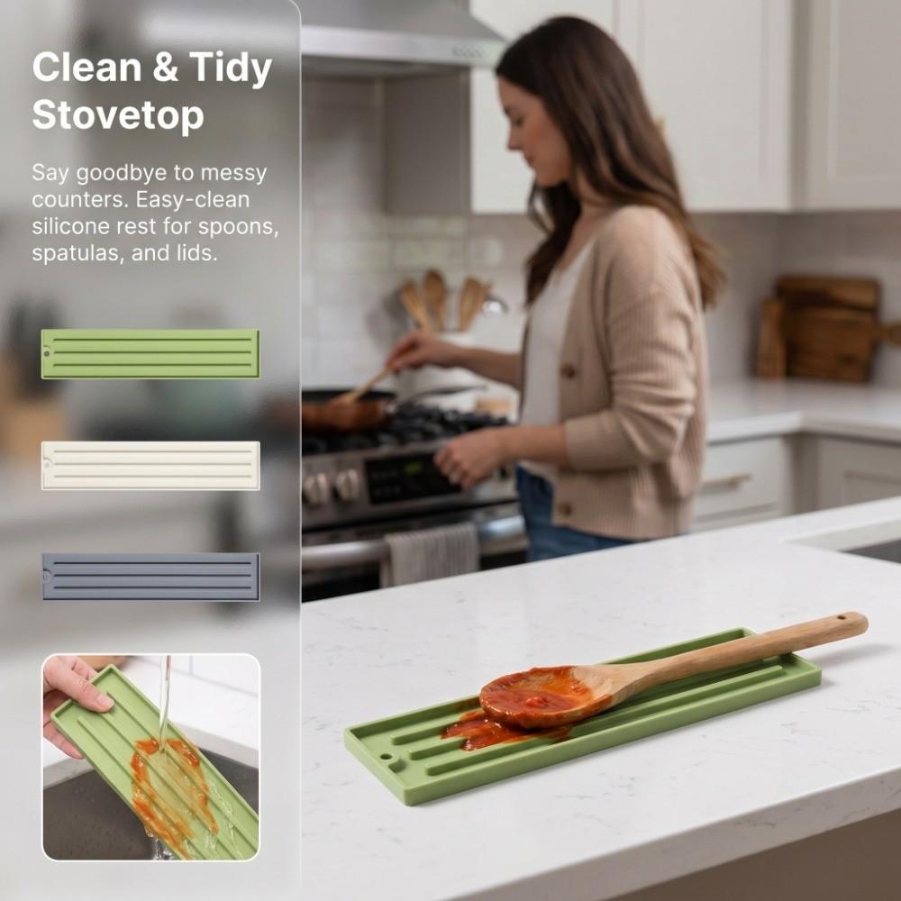 Multi-functional Dish Drying Mat High Temperature Resistant Sink Drainage Mat Windowsill