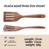 Wooden Spatula Wok Spatula Spoon Wooden Spatula Teak Kitchenware Set Wooden