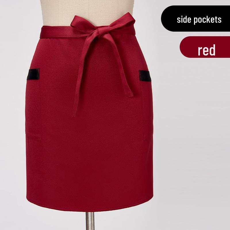 Multi-Color Anti-Stain Waist Apron for Waiters and Kitchen Staff