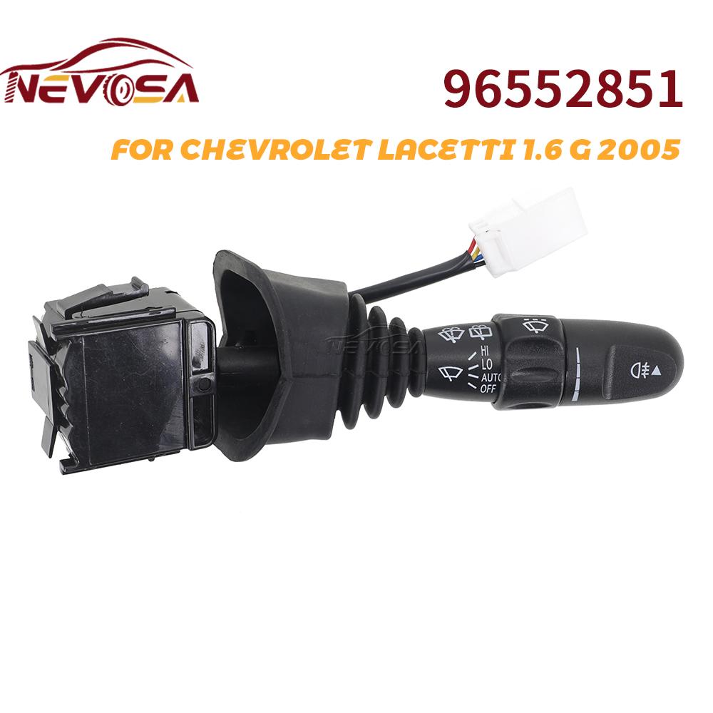 96552851 1037297 Wiper Cleaning Control Switch For Chevrolet Lacetti 2.0 DIESEL 2005 Steering Column Switch Wiper Switch 96552851