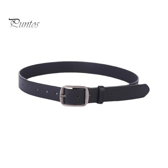 Unisex Retro Belte Multi Hull Justerbar Design Denim Western Stil Jeansbelte Kunstlær Buksebelte